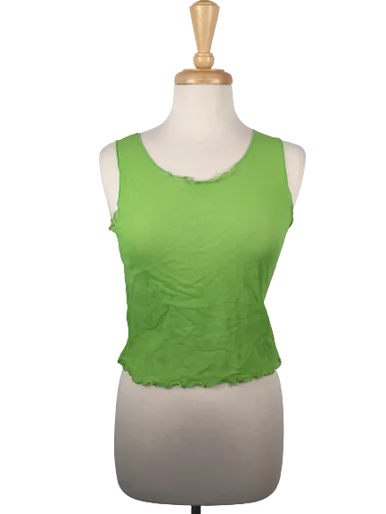 51 Tank top in a solid color. Made in France