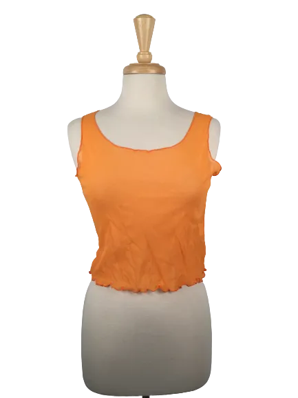 51 Tank top in a solid color. Made in France