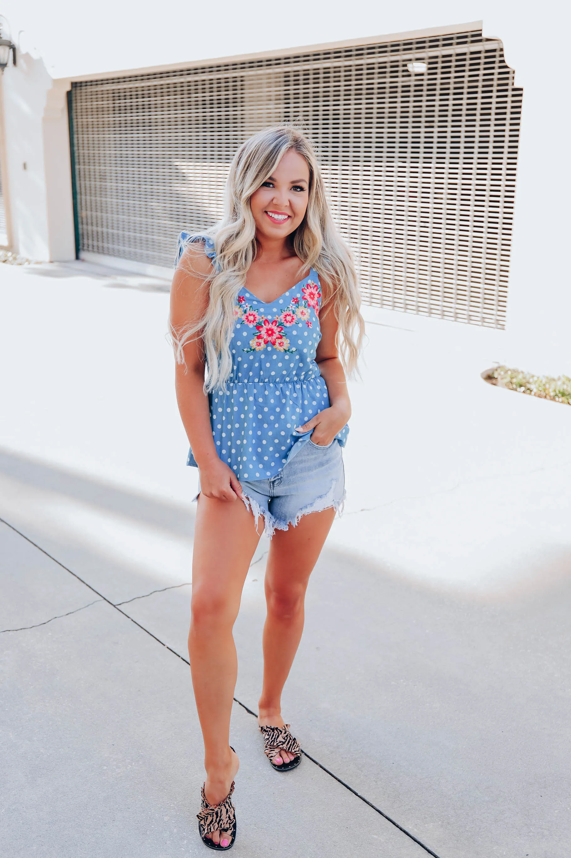 Arizona Polka Dot Blouse