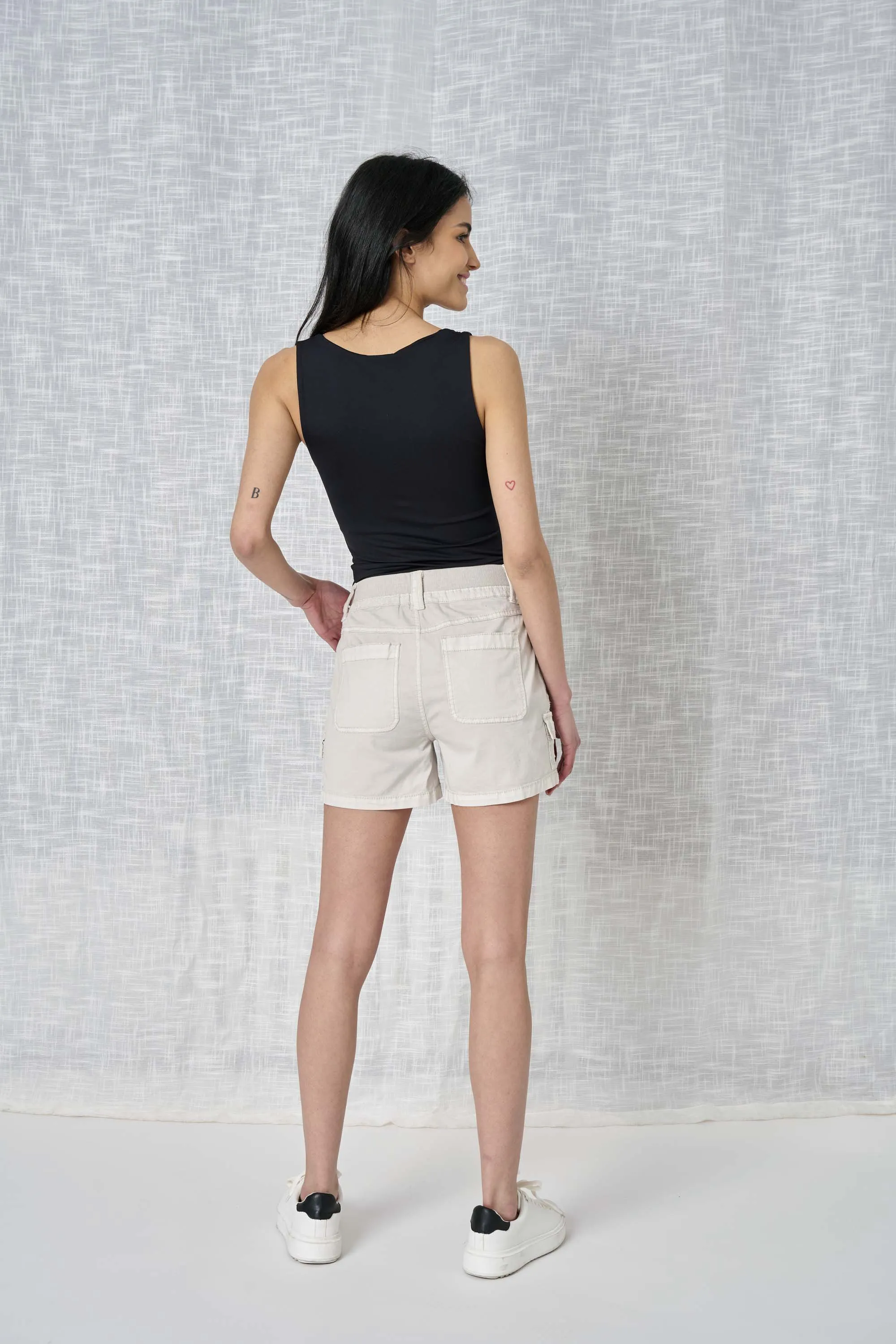 Asher Solid Twill Short