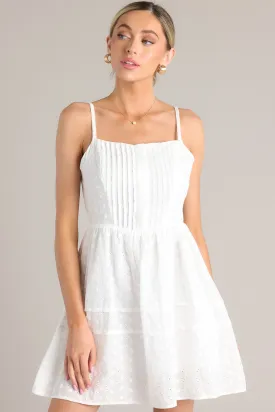 At The Wishing Well White Eyelet Dress