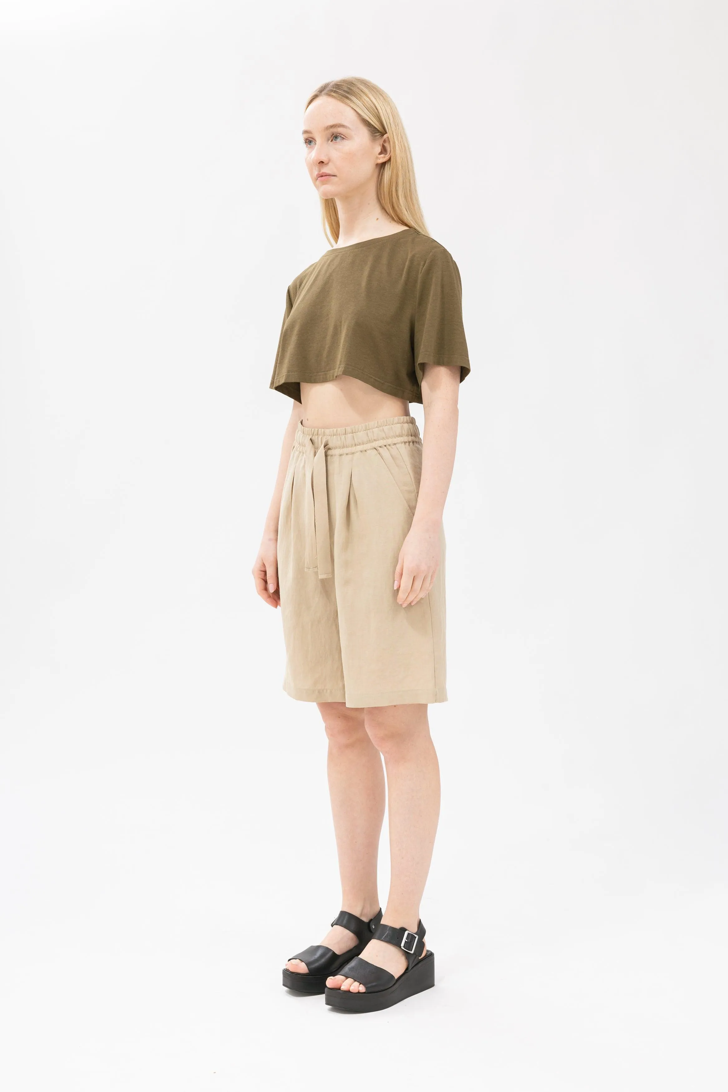 Bamboo Linen Shorts