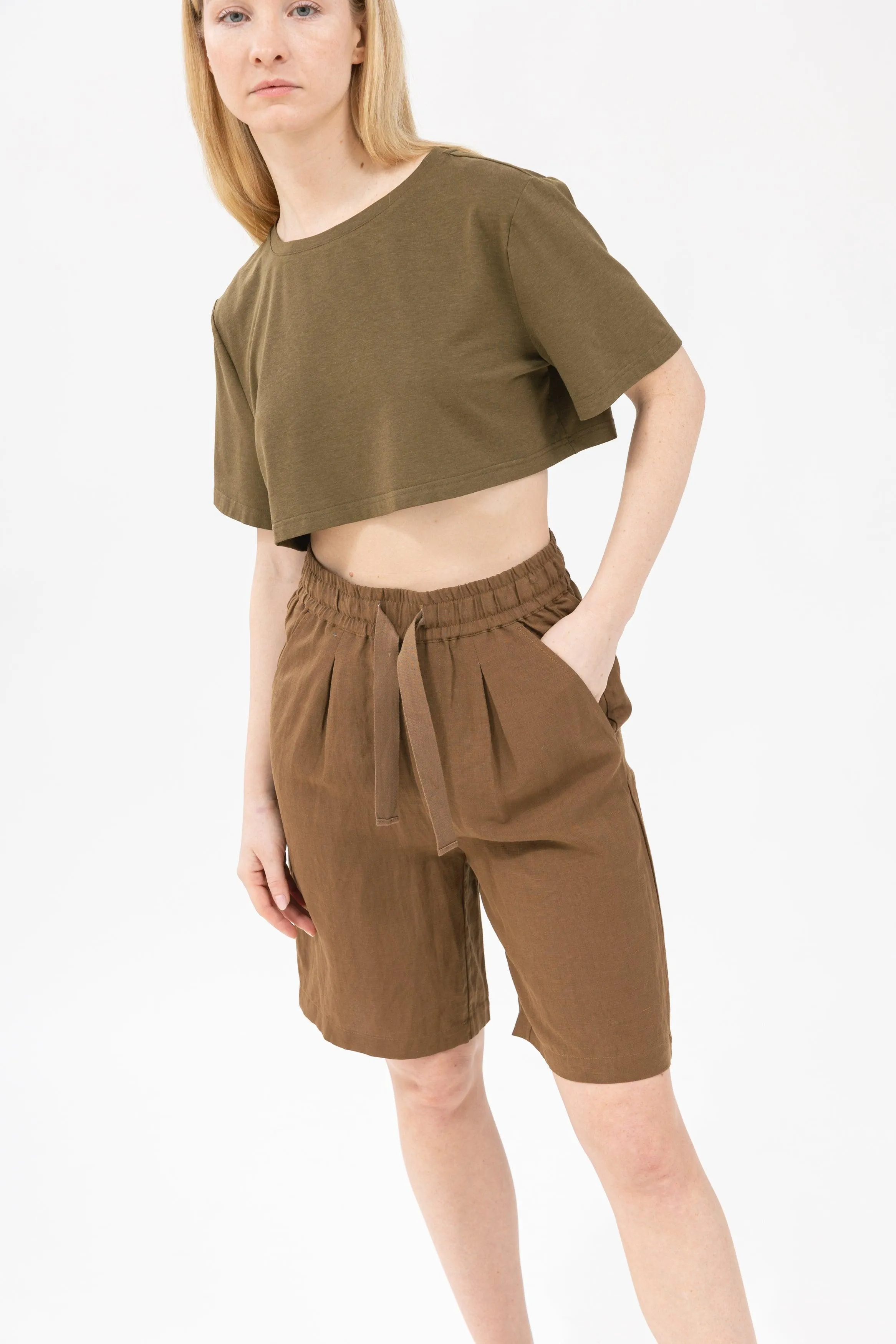 Bamboo Linen Shorts