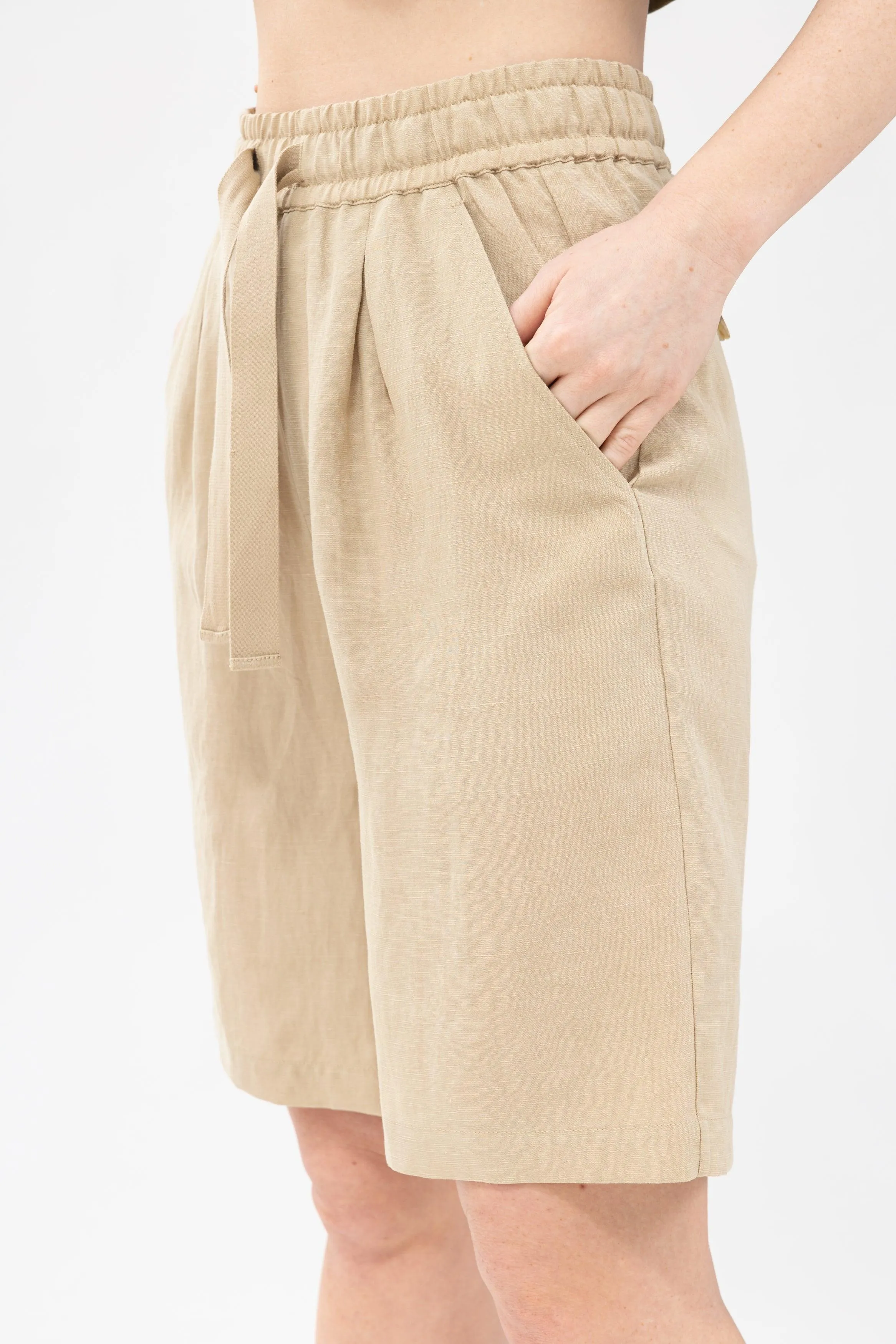 Bamboo Linen Shorts