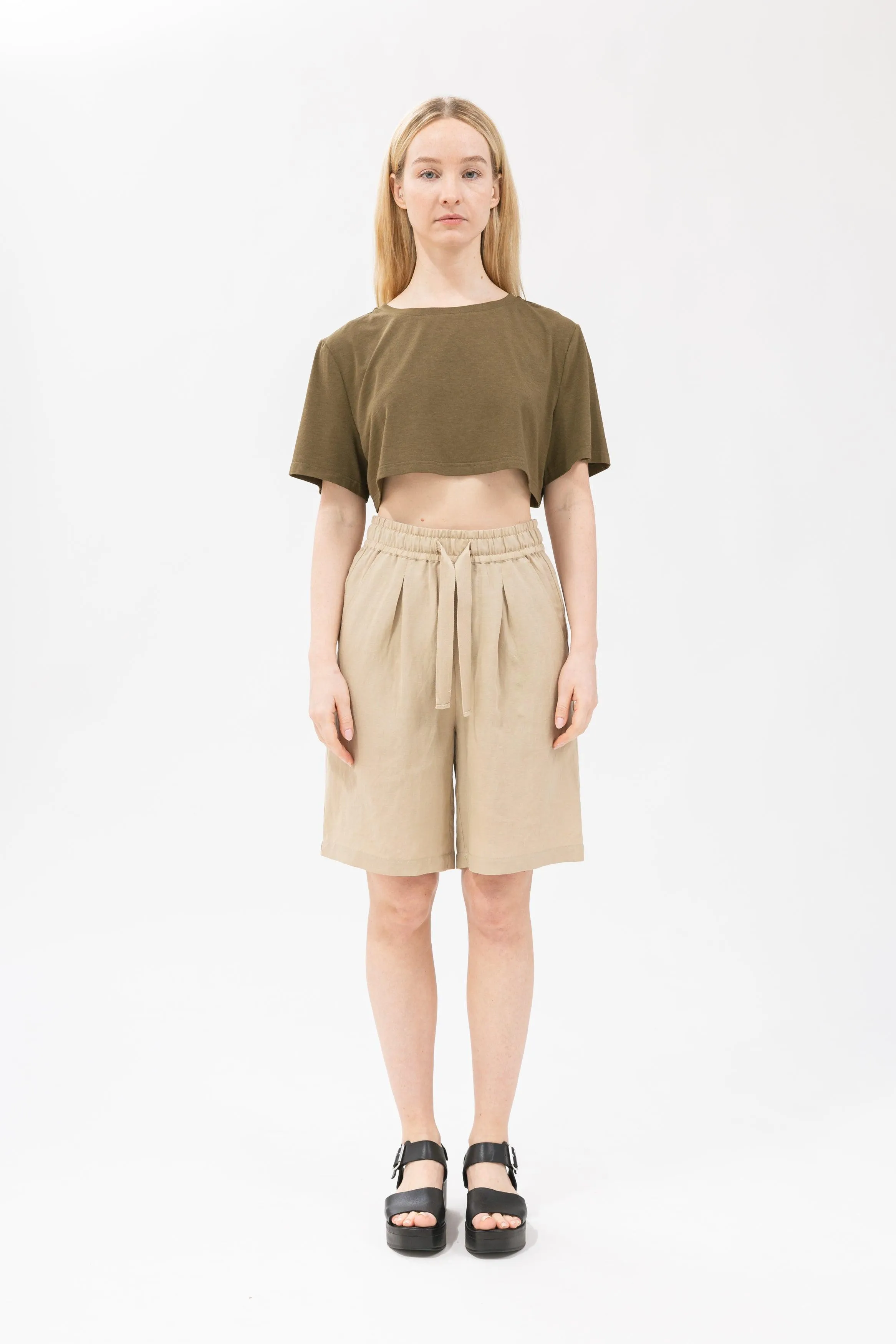 Bamboo Linen Shorts