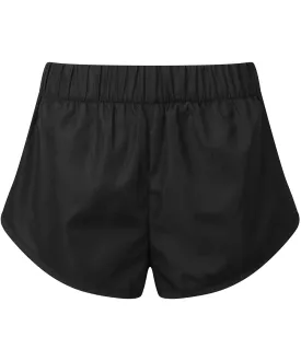 Black - Women's TriDri® running shorts