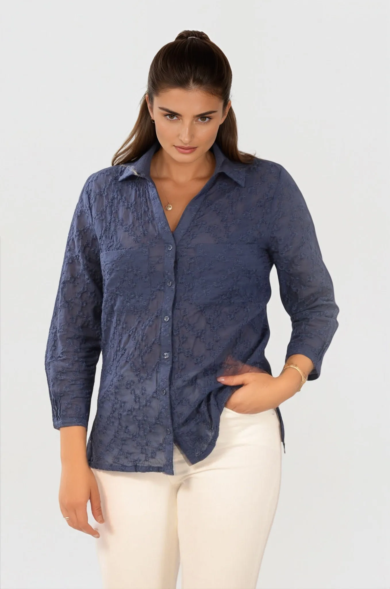 Broderie Anglais Shirt