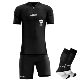 Central Coast Football Referees Arbitro Drive Referee Kit Black