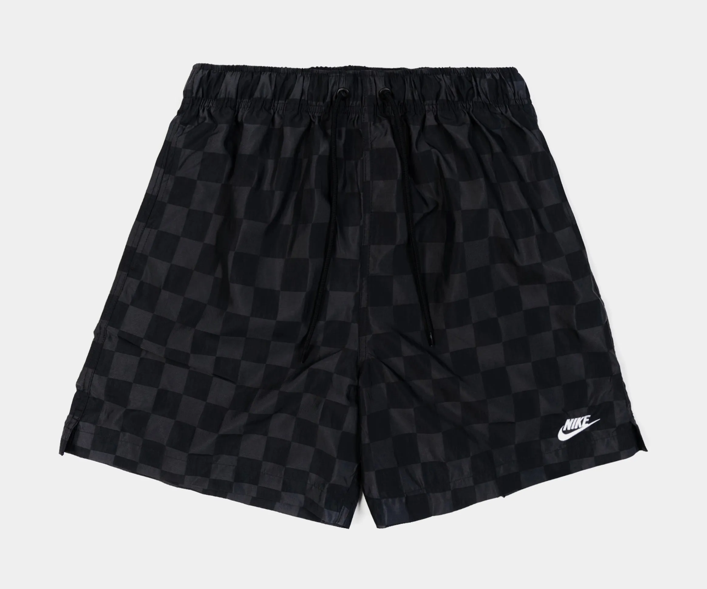 Club Flow Checkered Mens Short (Black)