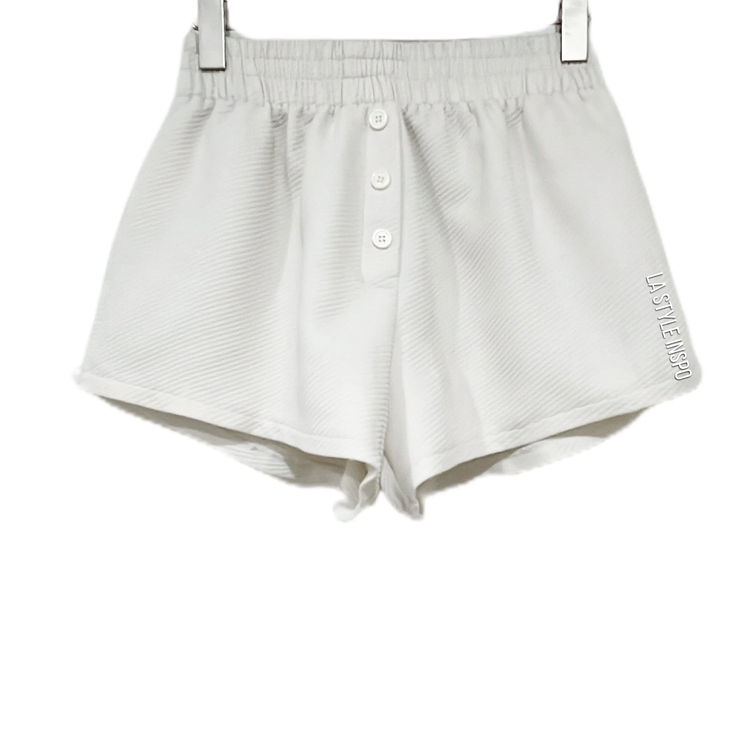 CULTNAKED Mini Shorts Flowy in White Creamy Size L