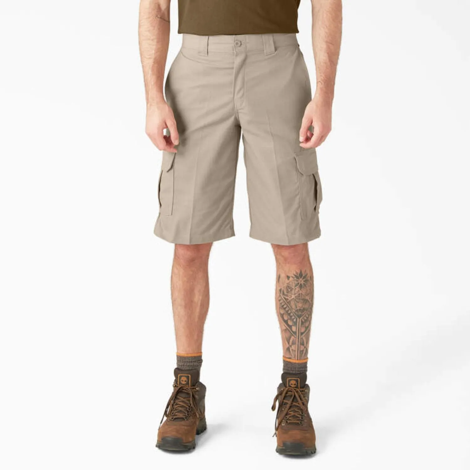 Dickies Men's Relaxed Fit Moisture Wicking 13" Cargo Short