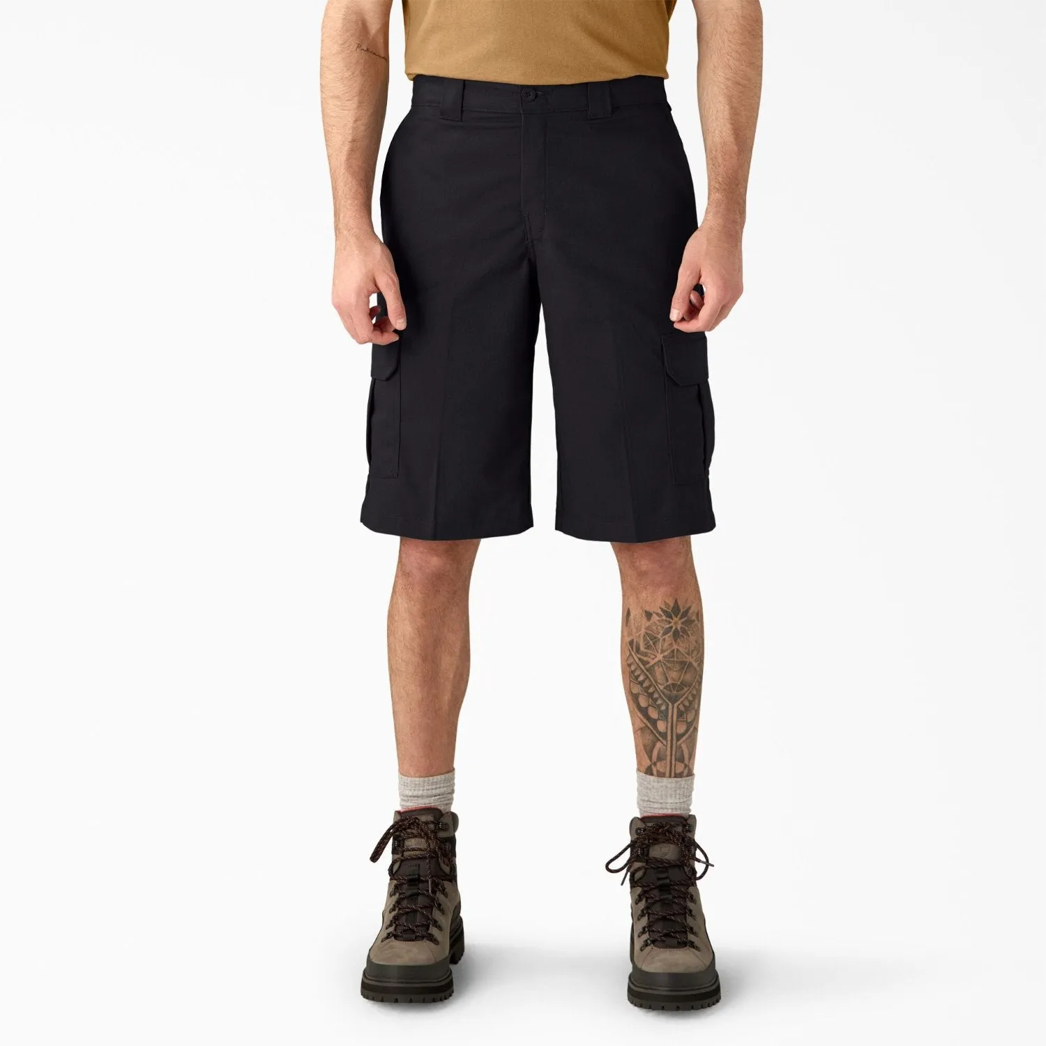 Dickies Men's Relaxed Fit Moisture Wicking 13" Cargo Short