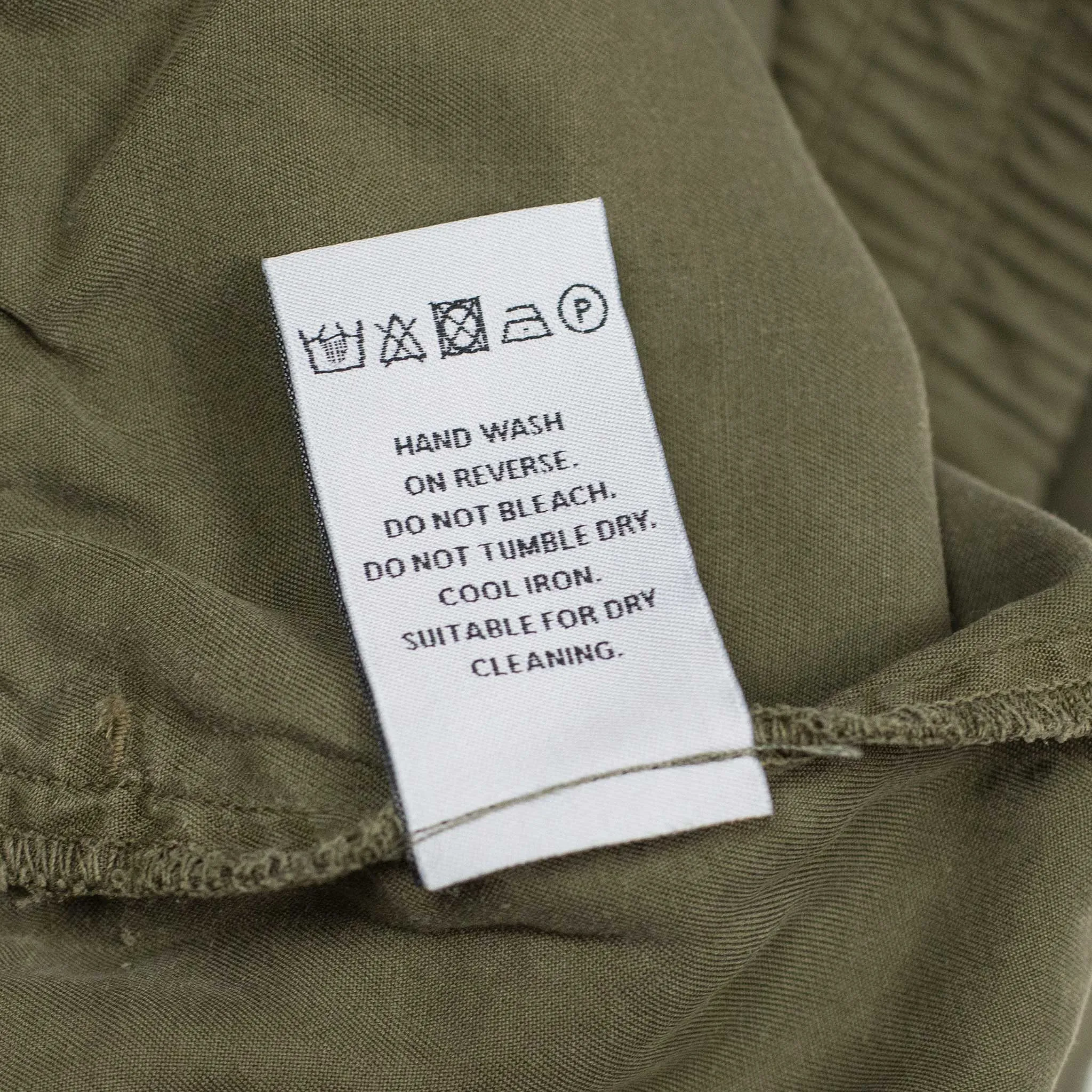 Dogtown easy shorts in washed olive tencel(restock)