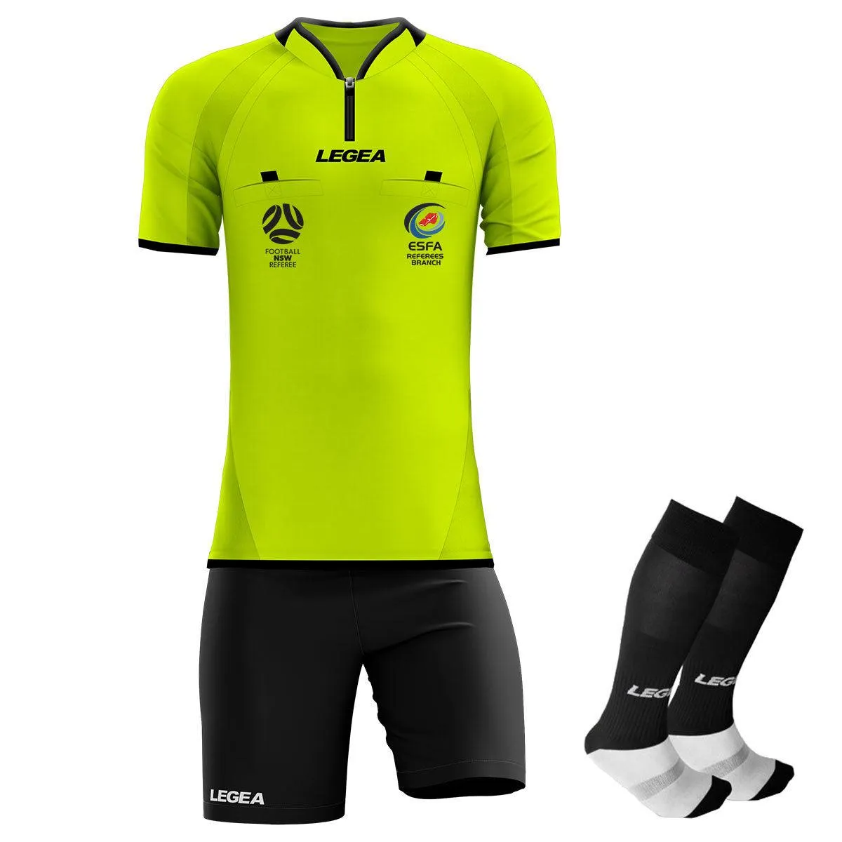 Eastern Suburbs Arbitro Drive Referee Kit Yellow