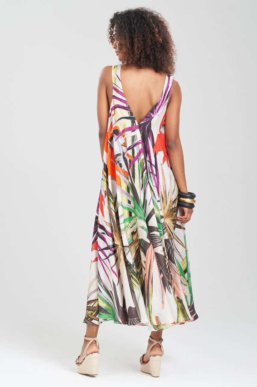 El Nido Obi Silk Oversized Tank Dress