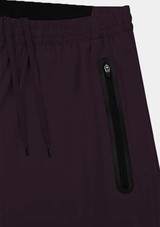 Elite Tech Gym Running Shorts For Men With Zip Pockets