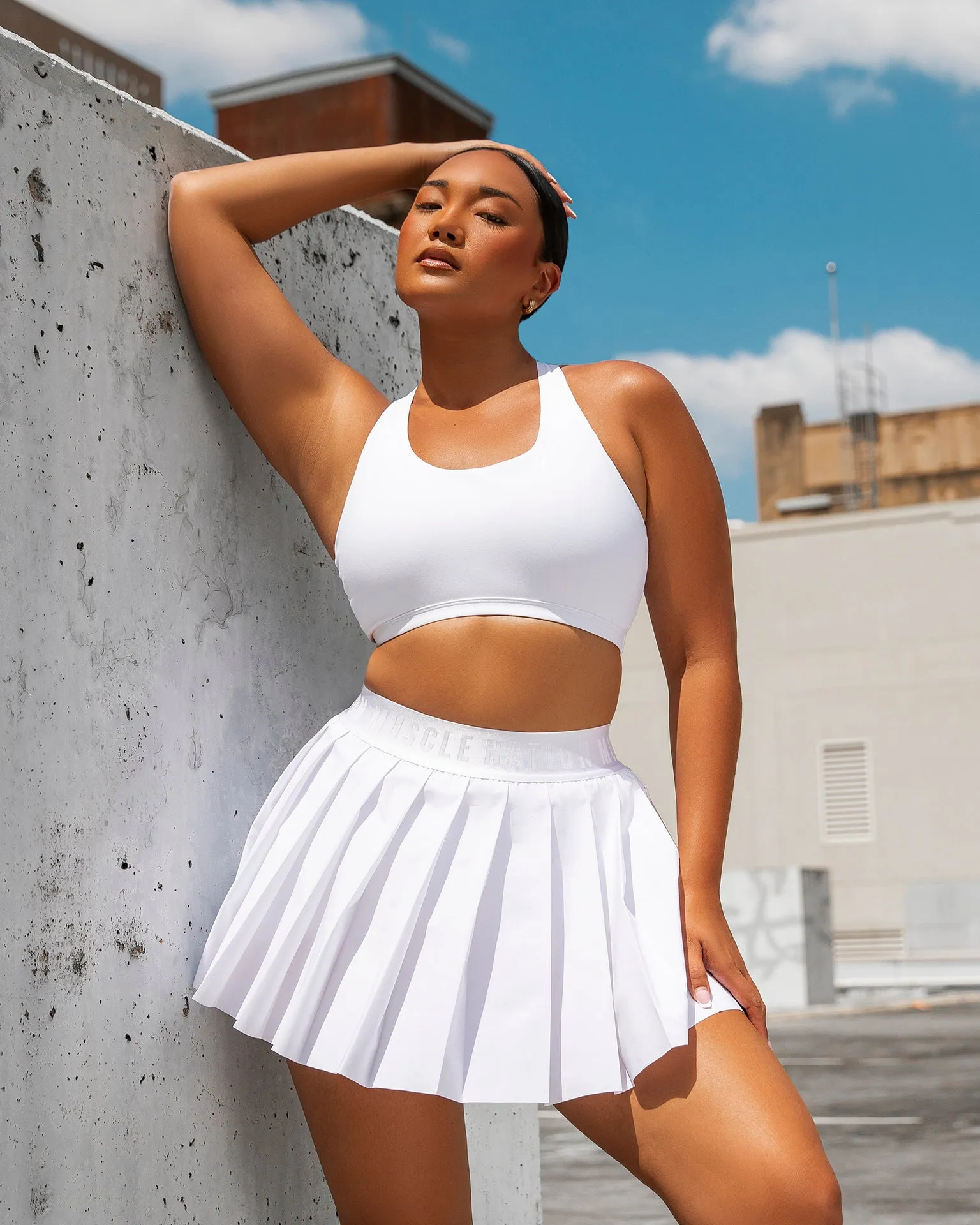 Essential Skort - White