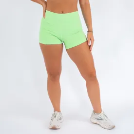 FLEO Summer Green Shorts (Power Mid High)