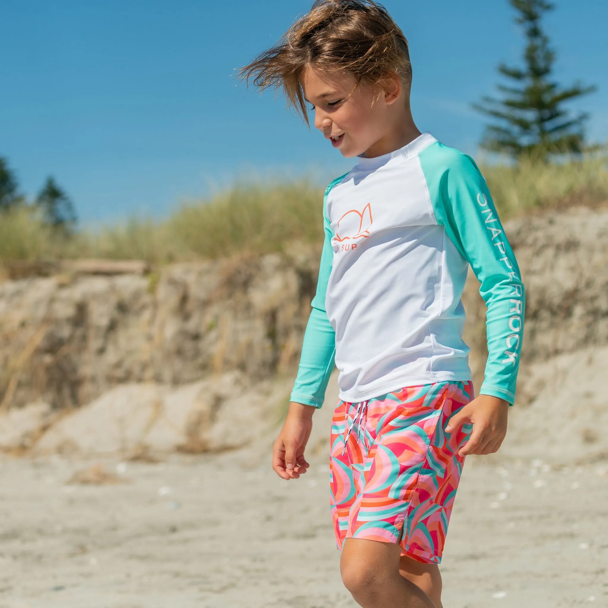 Geo Surf Sustainable Ls Rash Top