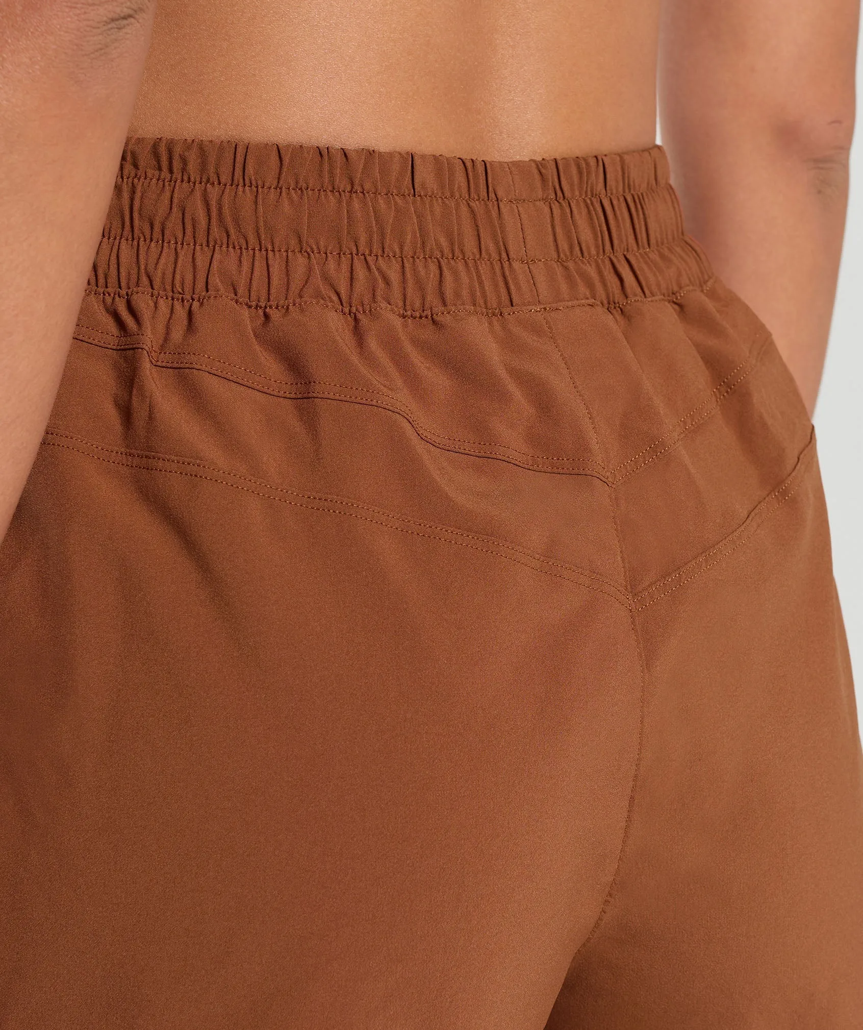 Gymshark Contour Shorts - Copper Brown