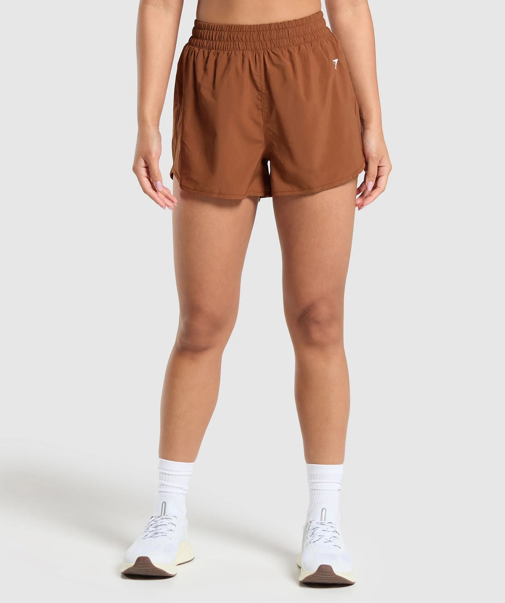 Gymshark Contour Shorts - Copper Brown