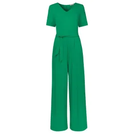 Joe Browns 16 Green Polly Jersey Jumpsuit