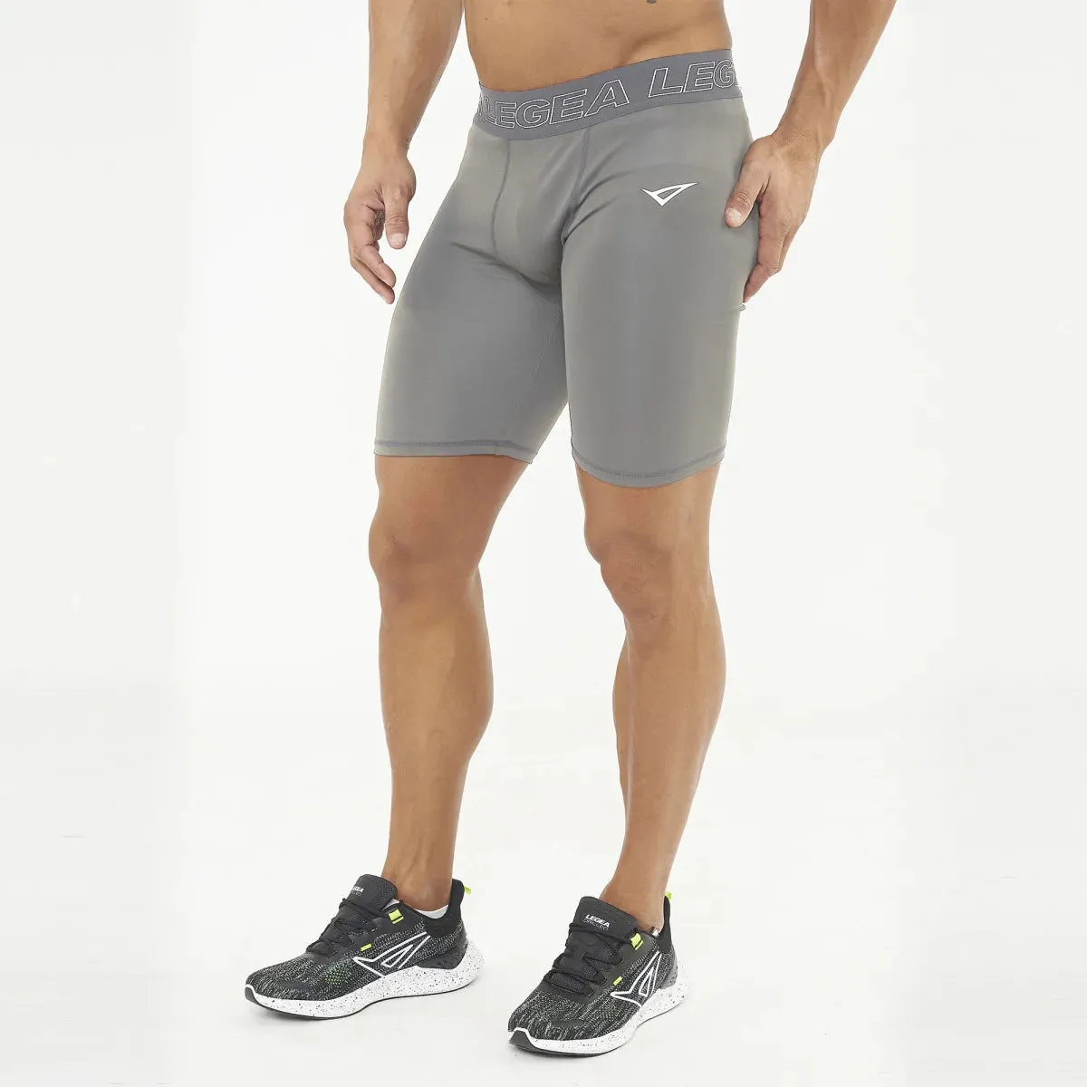 Legea Ironboy Compression Shorts Grey