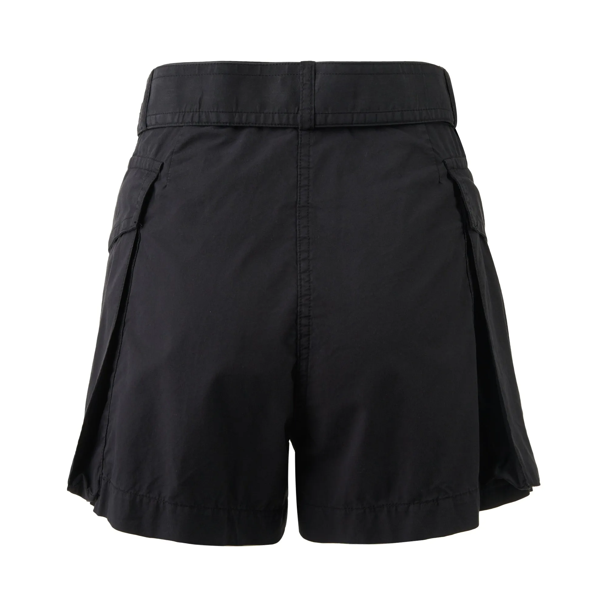 Lightweight Overdyed Cotton Shorts