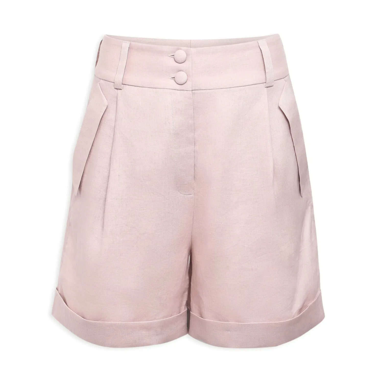 Linen Mini Shorts