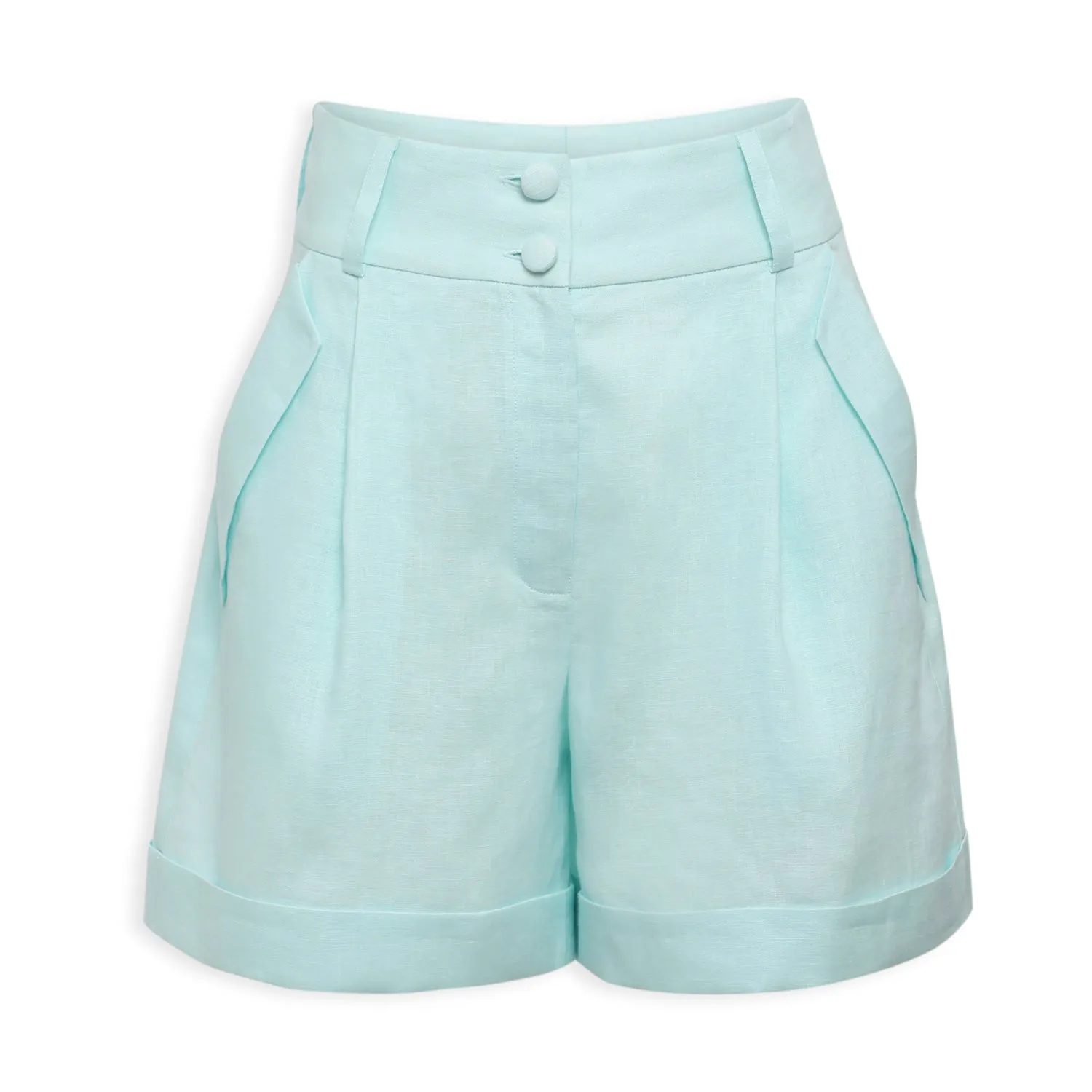 Linen Mini Shorts