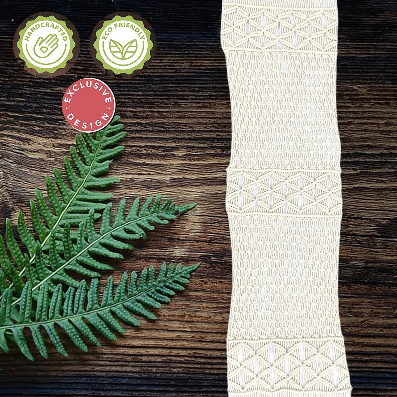 MACRAME TABLE RUNNER