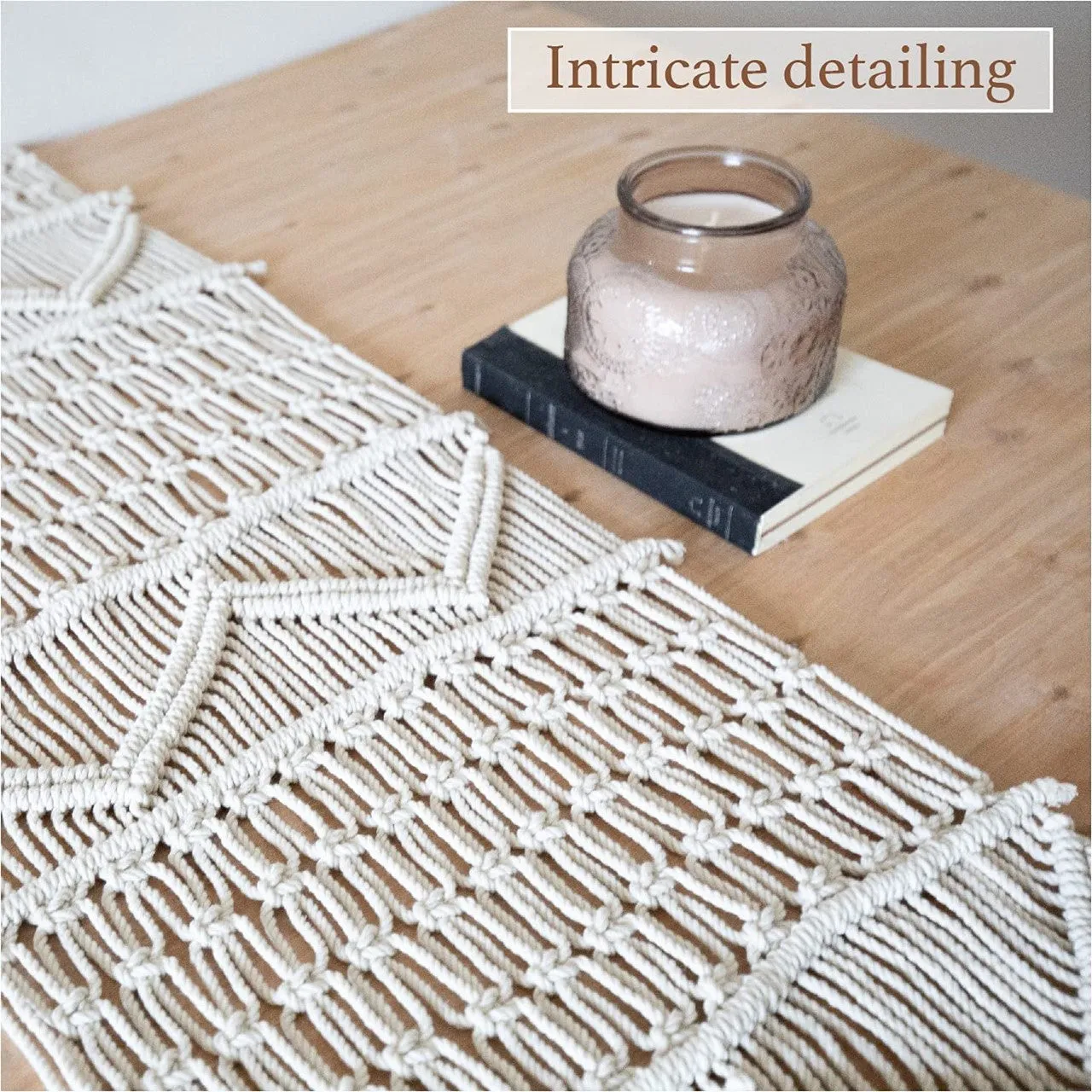 MACRAME TABLE RUNNER