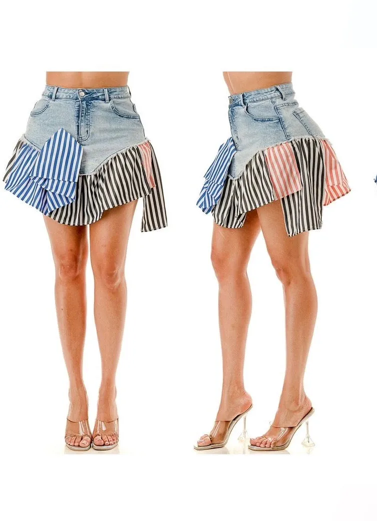 Michelle Denim Skirt Perfect Fit Collection