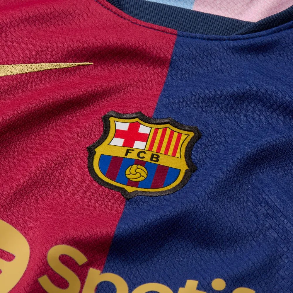 Nike Barcelona 2024/25 Home Little Kids Mini Kit