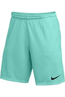 Nike Men's Dri FIT Park III Shorts XLarge Turquoise