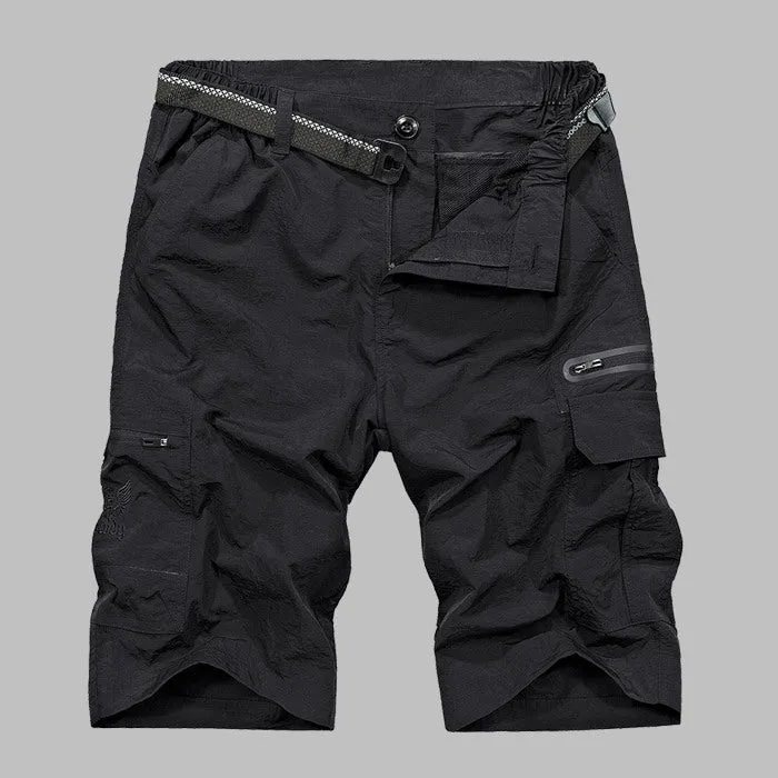 Outdoors Lightweight Polyester Shorts