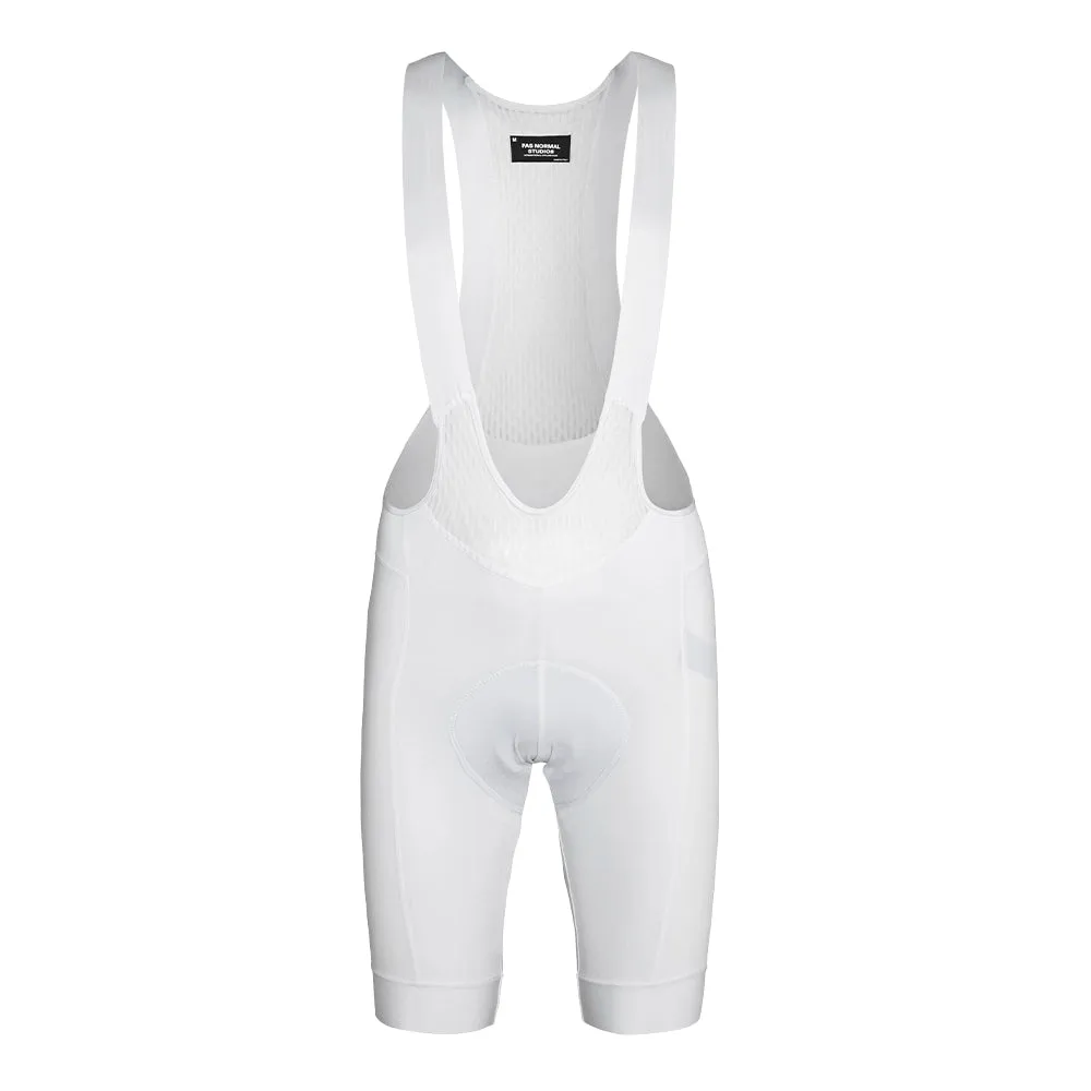 PAS NORMAL STUDIOS Mechanism Bib Shorts SS23 - White