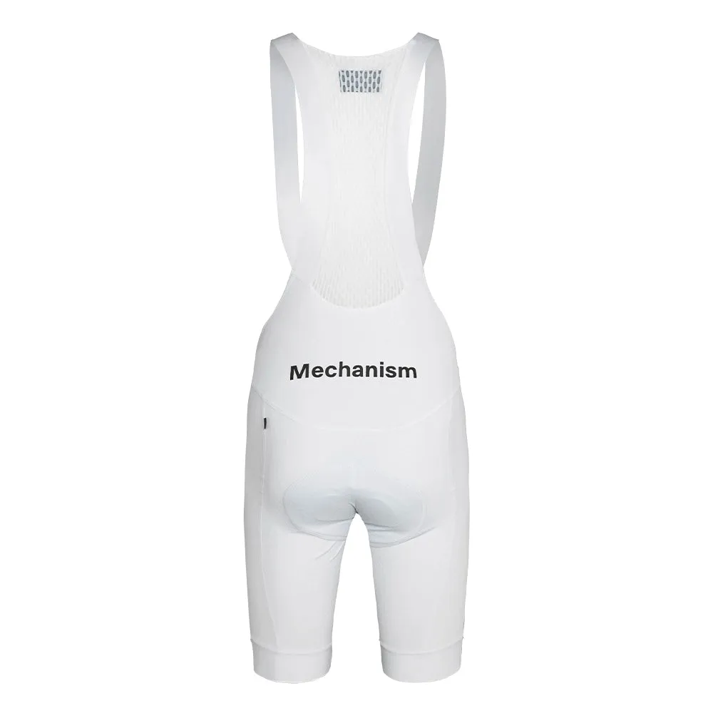 PAS NORMAL STUDIOS Mechanism Bib Shorts SS23 - White