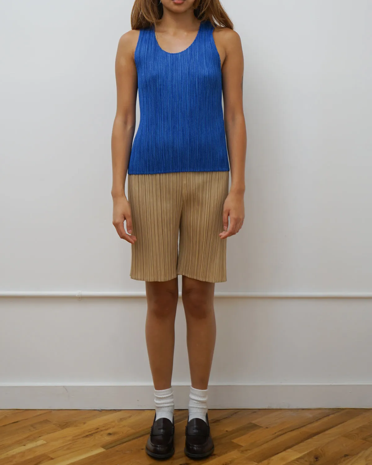 Pleated Shorts