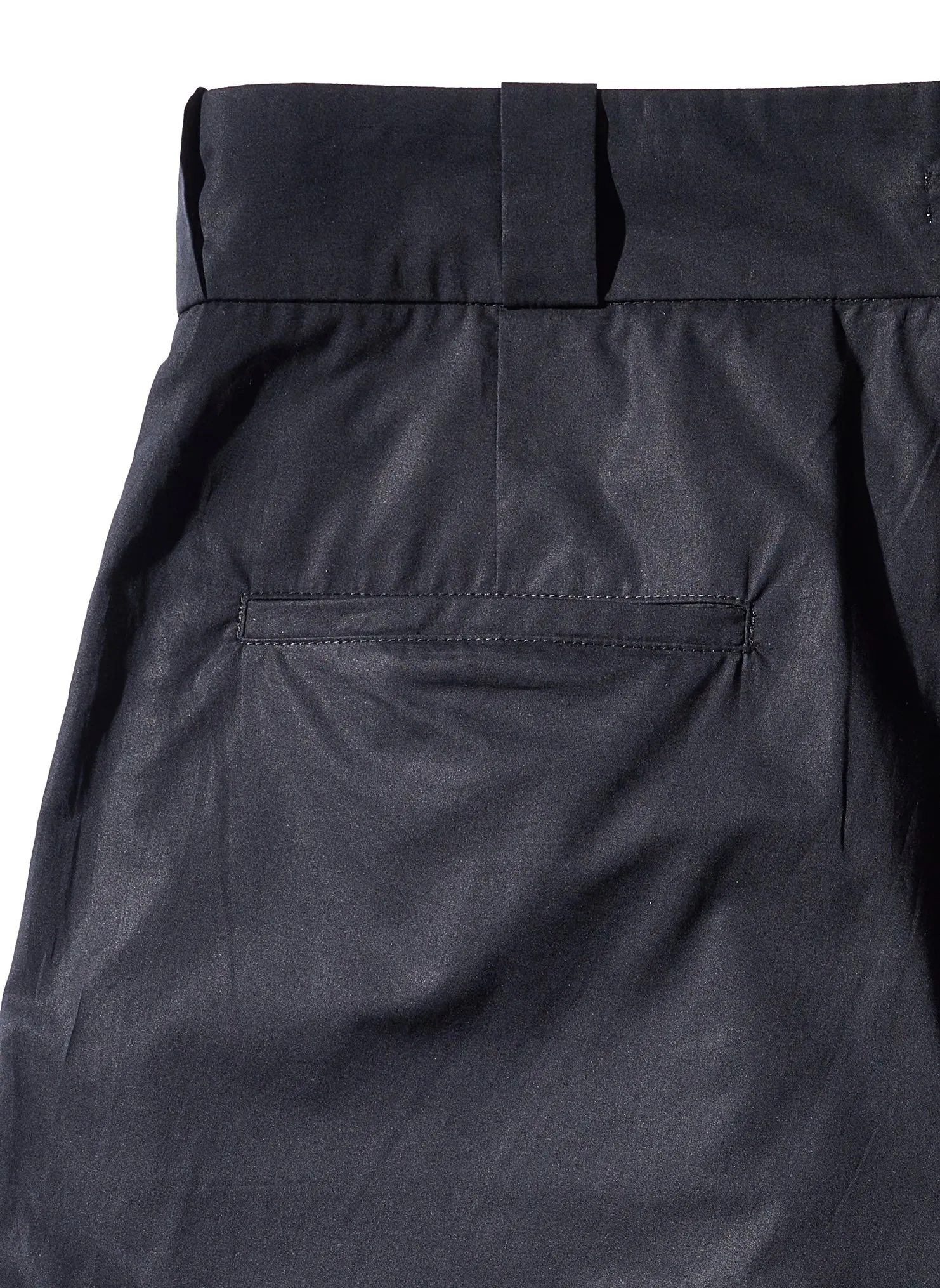 PLEATED WORK SHORTS