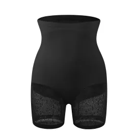 RELAX High-Waist Shaping Shorts - Black