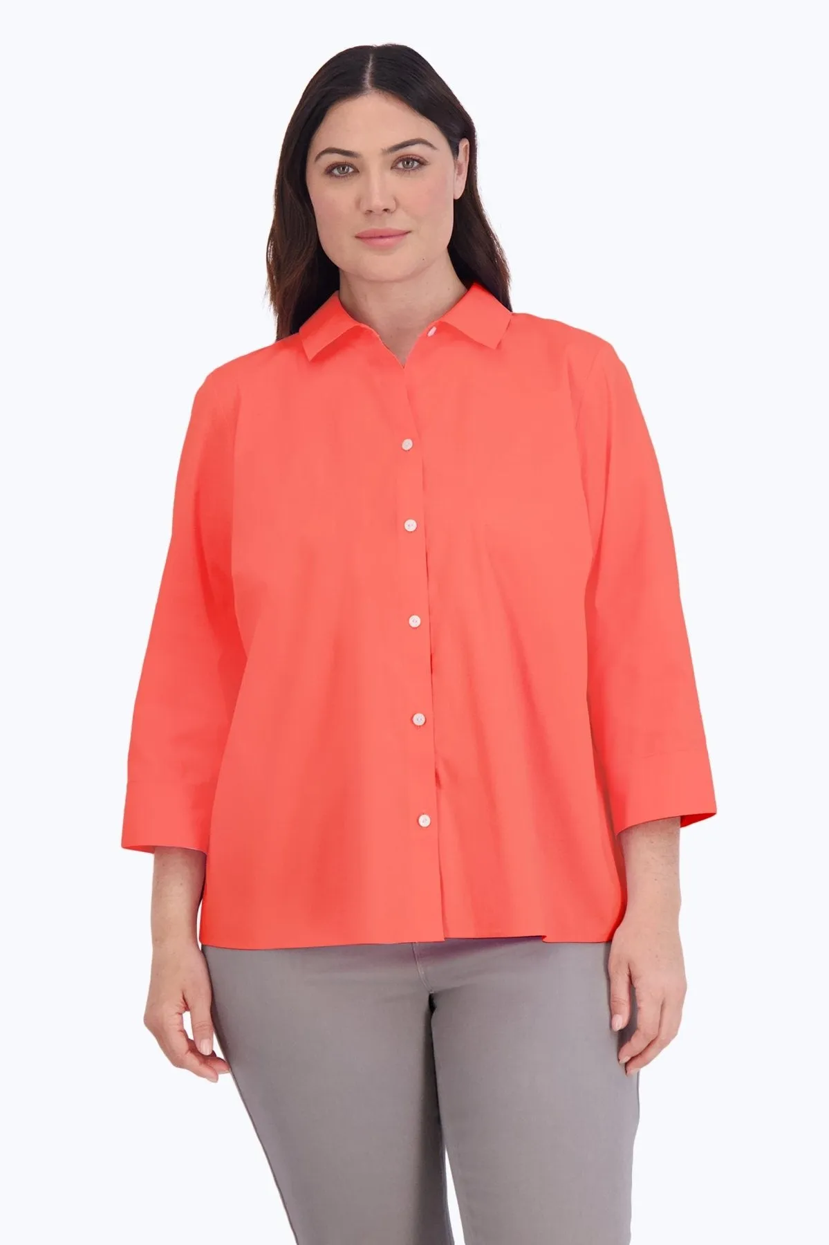 Sandra Plus Stretch No Iron Shirt