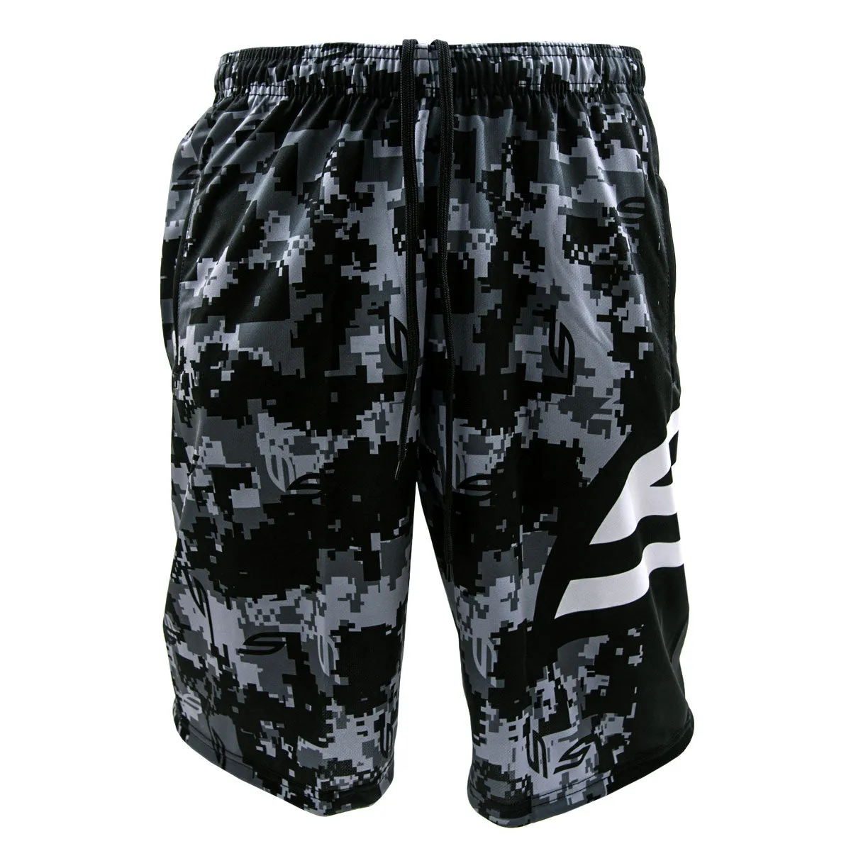 Social Paintball Grit Shorts - Socom Black