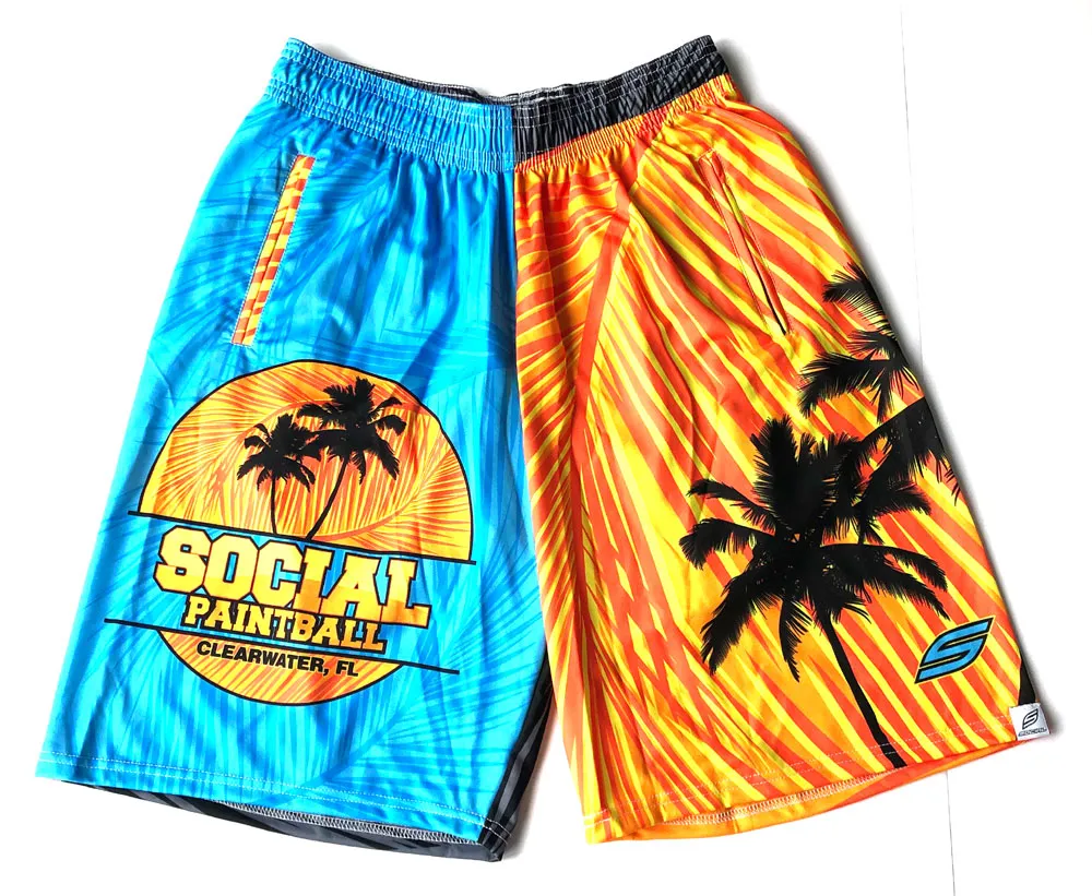 Social Paintball Grit Shorts - Tropics - L/XL