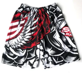 Social Paintball Grit Shorts - Wings - L/XL