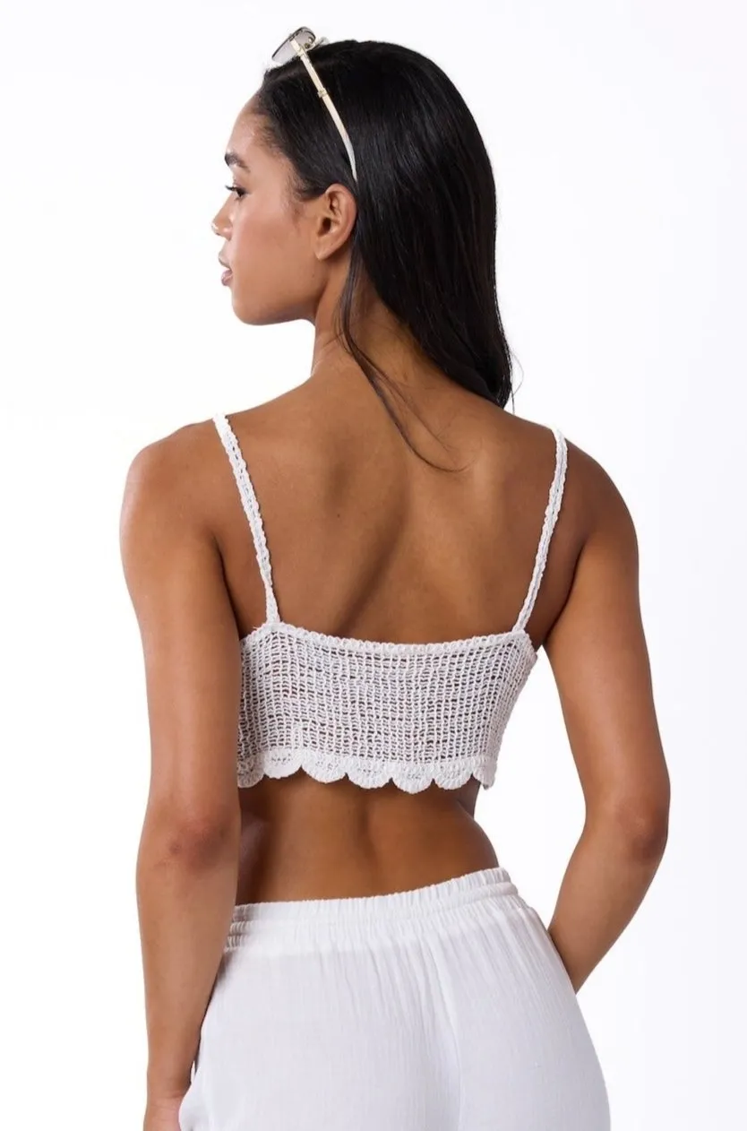 Soleil Crochet Crop Top