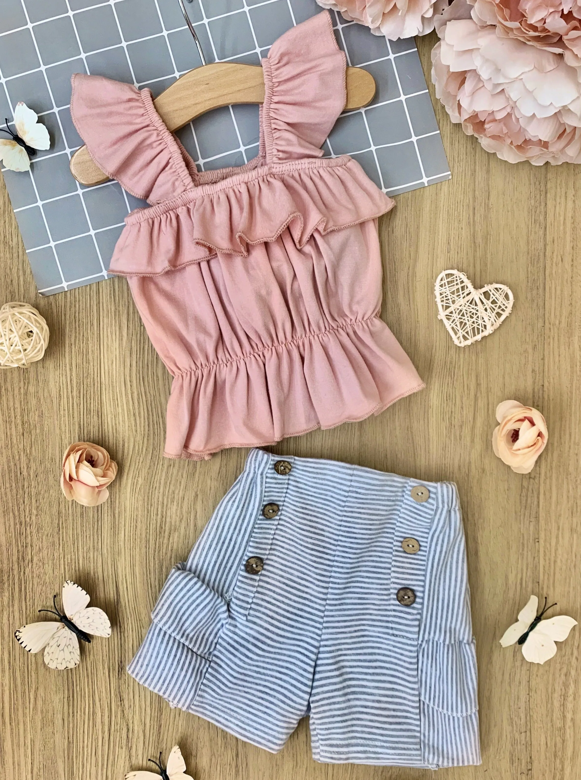 Styled Perfection Shorts Set