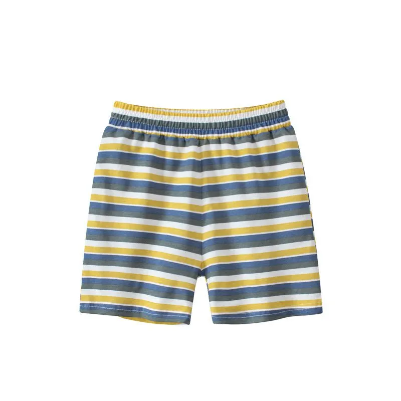 Toddler/Kid Boy Striped Shorts for Summer (2 Colors)