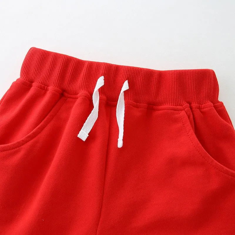 Toddler/Kid Boy's Summer Cotton Casual Shorts (4 Colors)