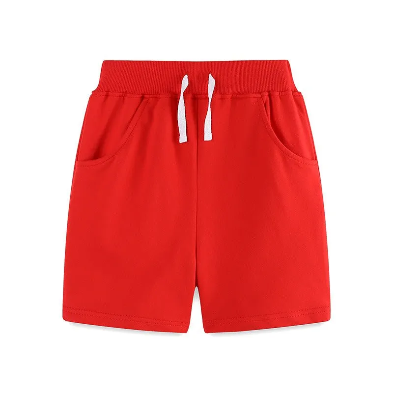 Toddler/Kid Boy's Summer Cotton Casual Shorts (4 Colors)